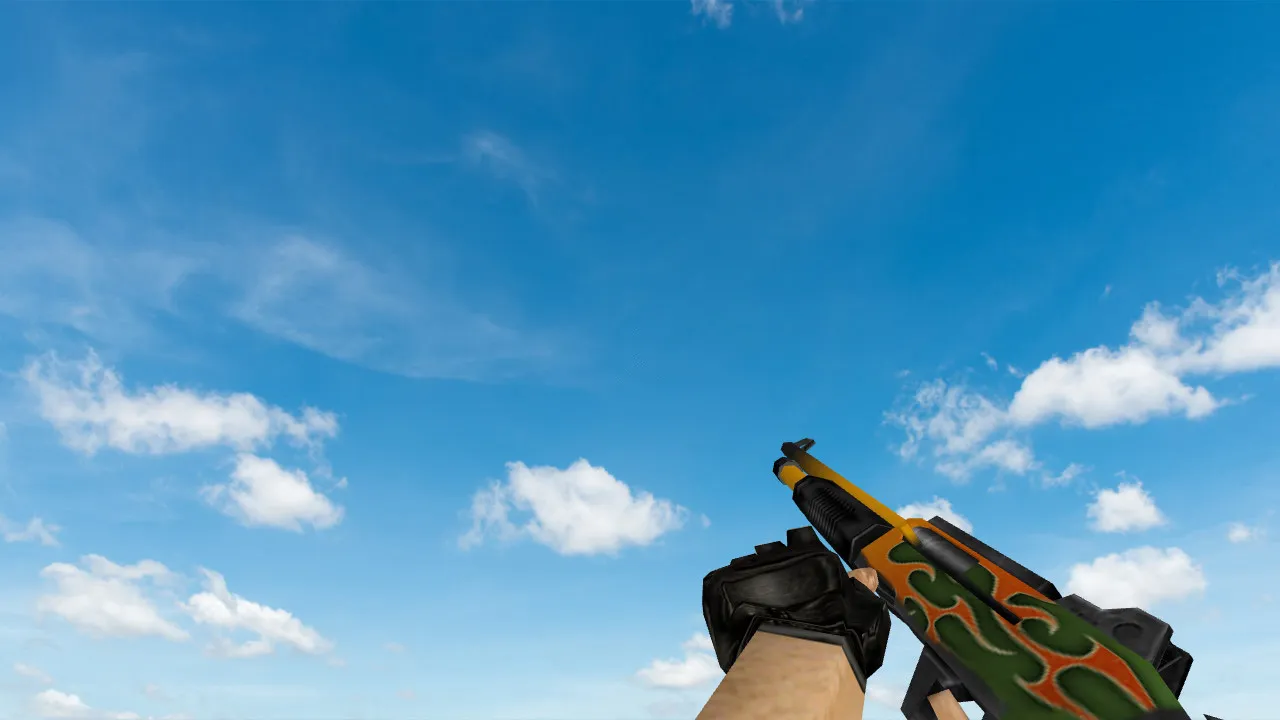 Скачать Модель Default XM1014 «Горелка Теклу» для CS 1.6 - Скриншот