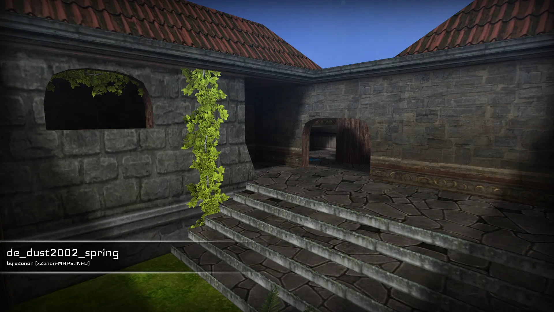 Карта de_dust2002_spring_b1 для CS 1.6: быстрый обзор, точки, тактика, .nav, оптимизация — скриншот 9