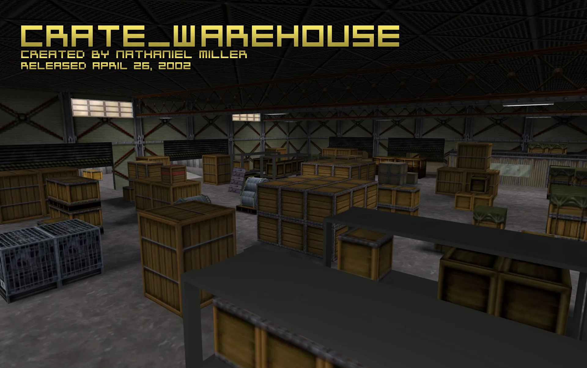 Карта crate_warehouse для CS 1.6: точки, маршруты, .nav для ботов, оптимизация wpoly/epoly — скриншот 13