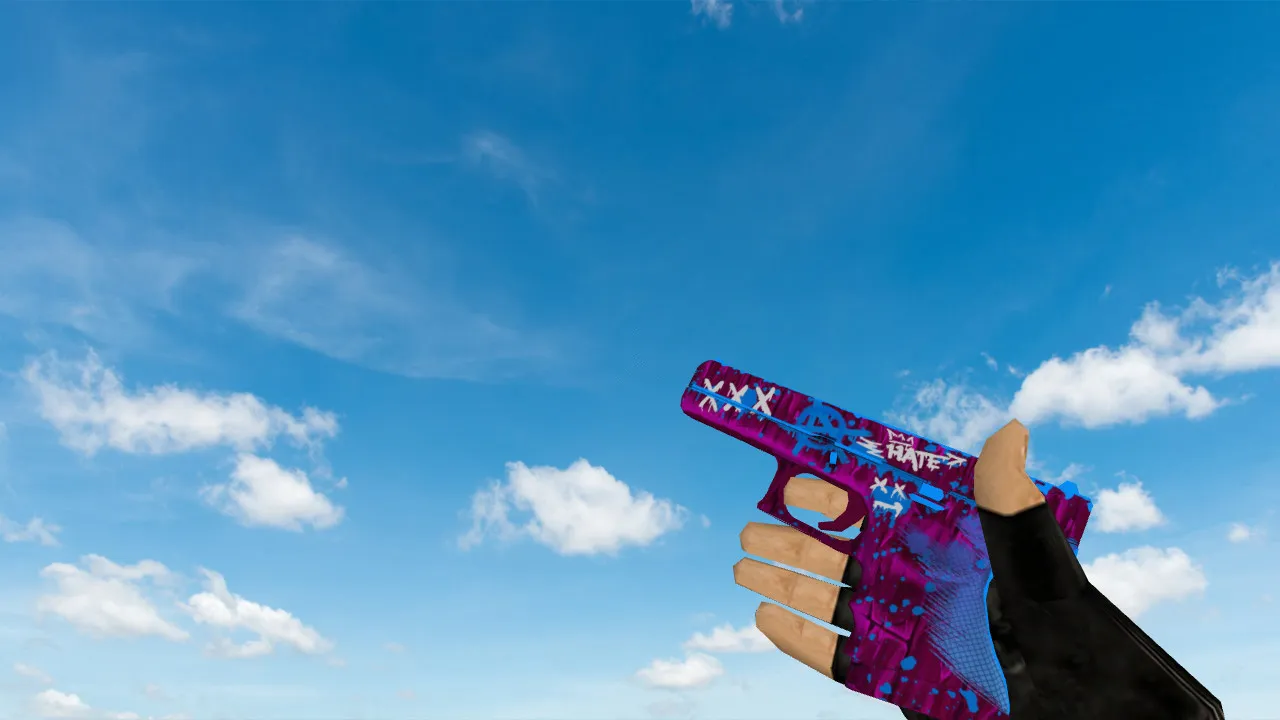 Скачать Модель «Glock Riot» для CS 1.6: Качество и Уникальность - Скриншот