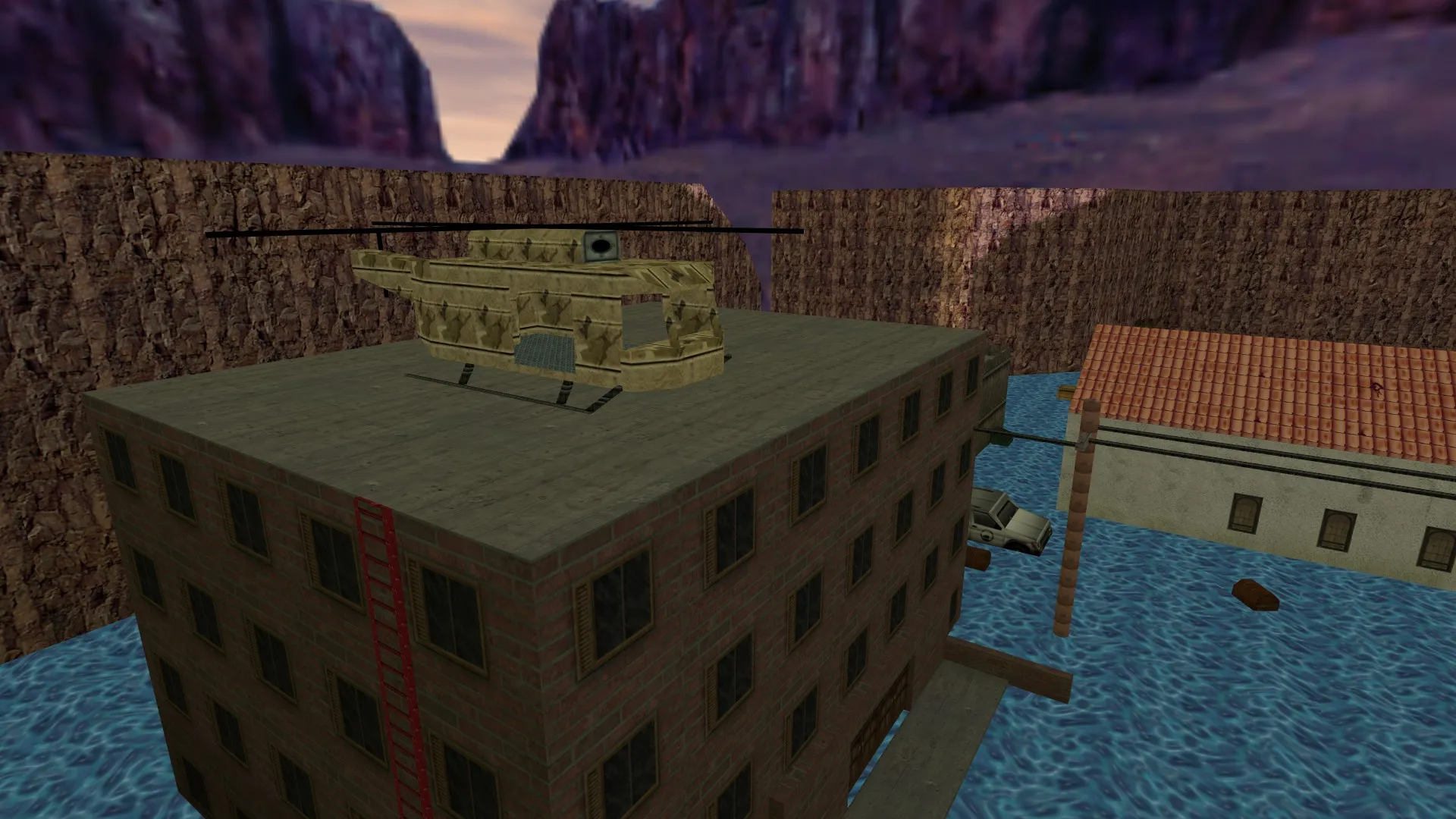 Карта flooded_de для CS 1.6: Тактика и особенности — скриншот 8