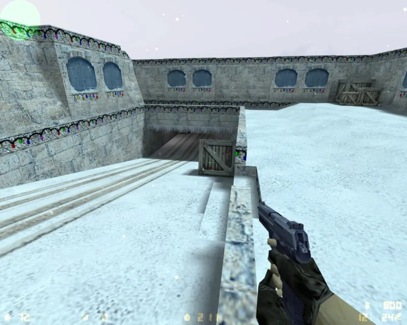 Карта de_xmas_dust для CS 1.6 - Сражения на зимних просторах — скриншот 9