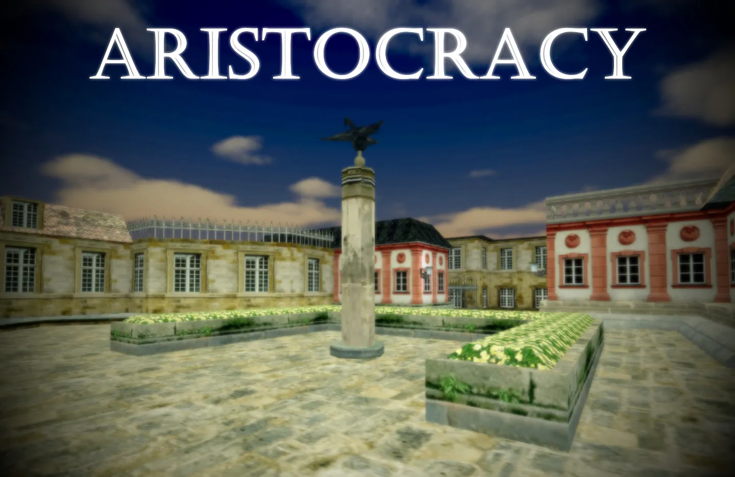 Скачать Карта de_aristocracy_test для CS 1.6: баланс сторон, точки под каты, .nav для ботов и оптимизация под FPS - Скриншот