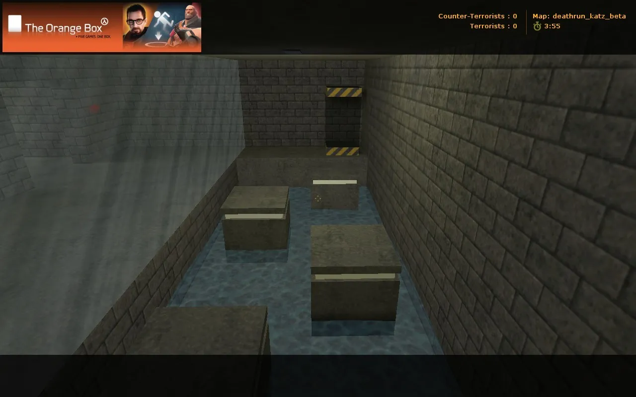 Скачать deathrun_katz_beta — карта deathrun для CS 1.6: раунды, ловушки, кт/т тактика и точки контроля - Скриншот