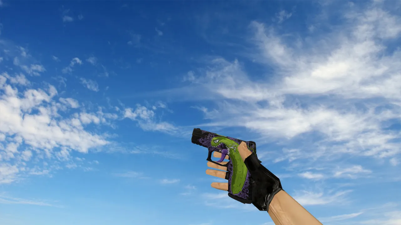 Скачать Модель P250 Cucumber для CS 1.6 - Качественные текстуры и анимация - Скриншот