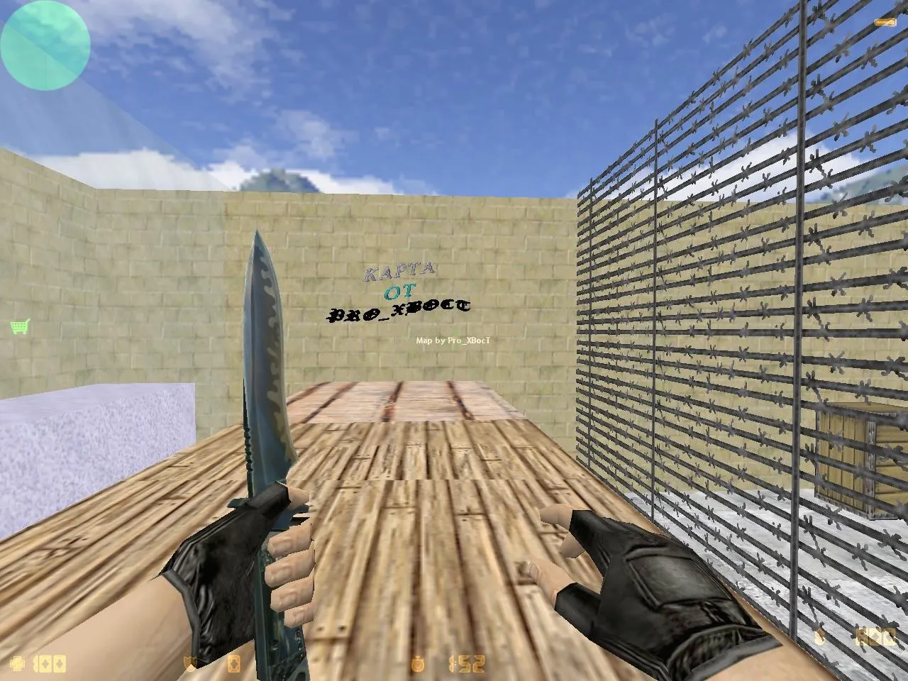 Скачать deathrun_wood_way_2_fix для CS 1.6: карта для deathrun, точки, маршруты и настройки игры - Скриншот