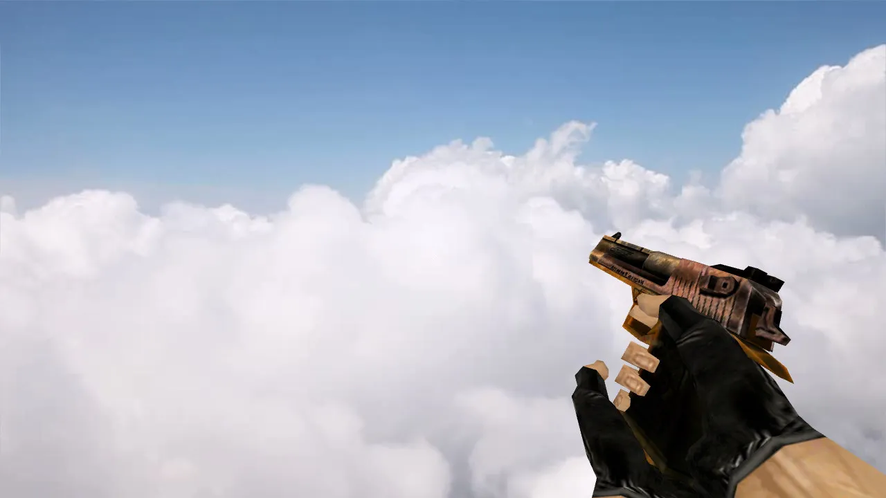 Скачать Модель «Deagle Rust» для CS 1.6 - Погрузитесь в мир уникального скина - Скриншот