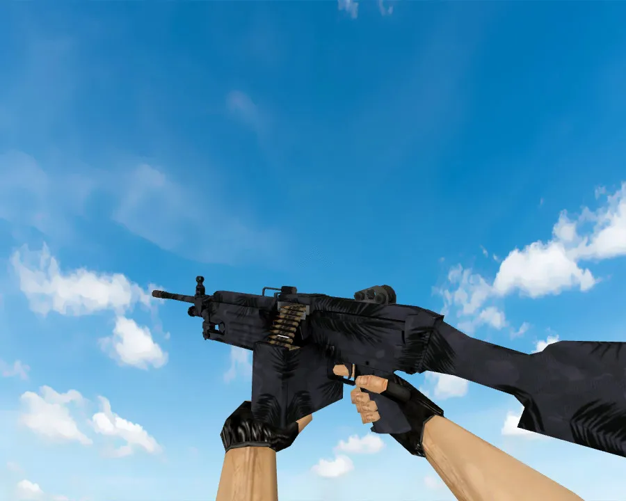 Скачать M249 | Полуночная пальма для CS 1.6: Достигните нового уровня - Скриншот
