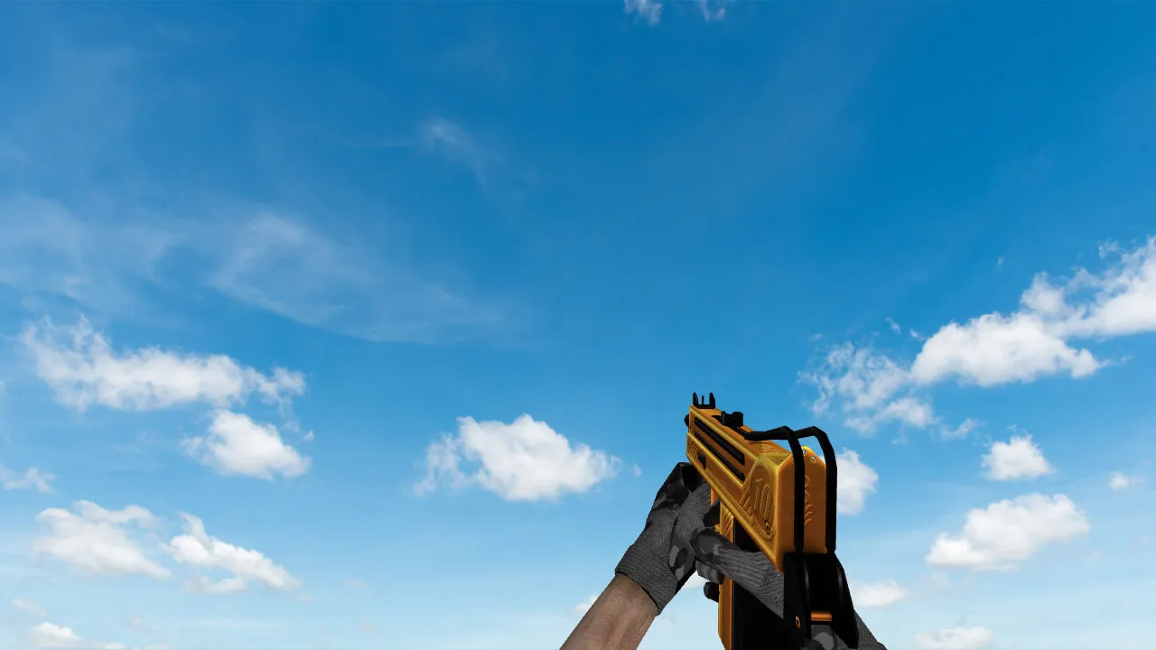 Скачать Модель «MAC-11 Fold» для CS 1.6: Качественные текстуры и анимации - Скриншот
