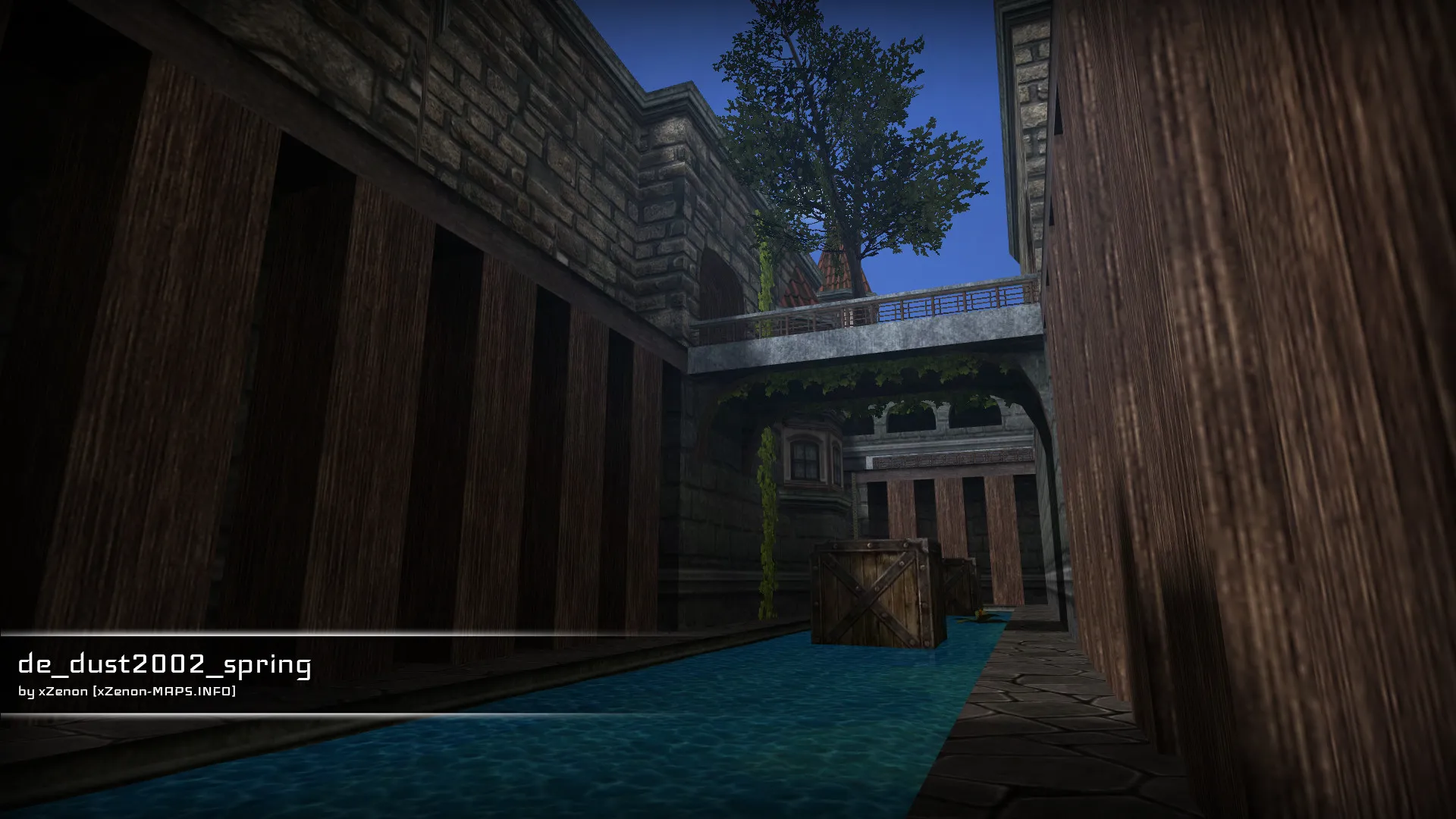 Скачать Карта de_dust2002_spring_b1 для CS 1.6: быстрый обзор, точки, тактика, .nav, оптимизация - Скриншот