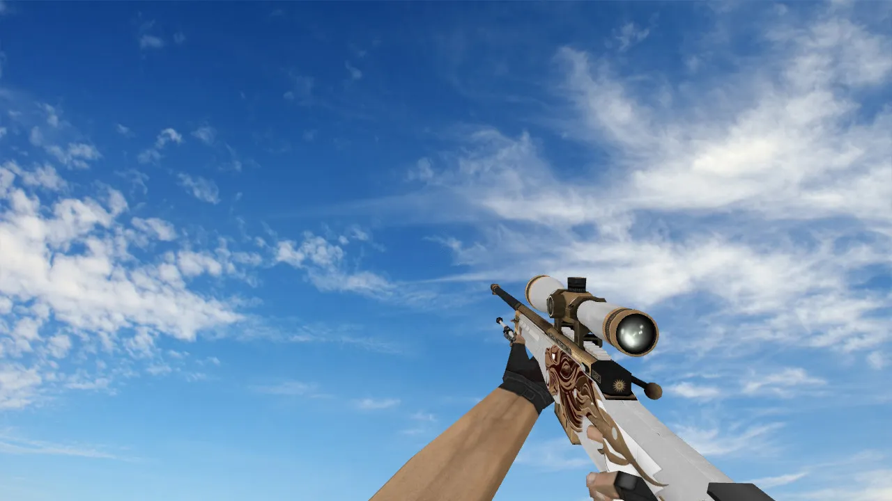 Скачать Модель AWP King's Light для CS 1.6 - точность и стиль - Скриншот