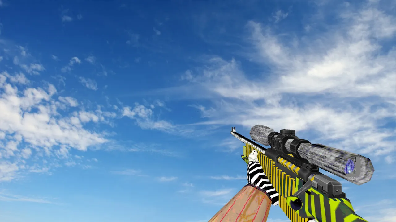Модель «AWP Lines» для CS 1.6 - Оружие с уникальным дизайном — скриншот 1