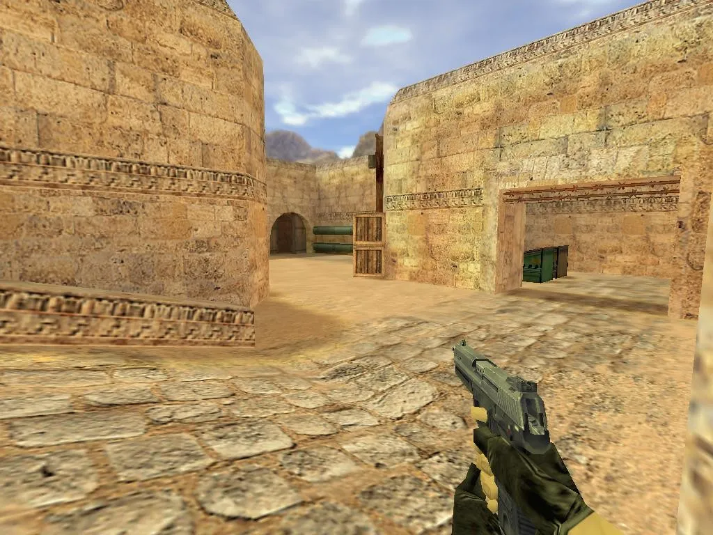 Скачать de_dust2x2_laskurid карта для CS 1.6: баланс сторон, точки, .nav, оптимизация wpoly/epoly - Скриншот