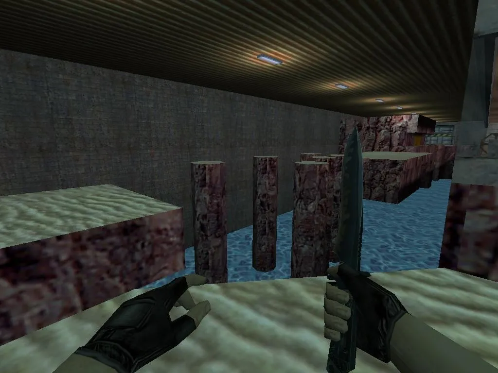 deathrun_bytun2 — карта Deathrun для CS 1.6: баланс сторон, точки, .nav и оптимизация wpoly/epoly — скриншот 1