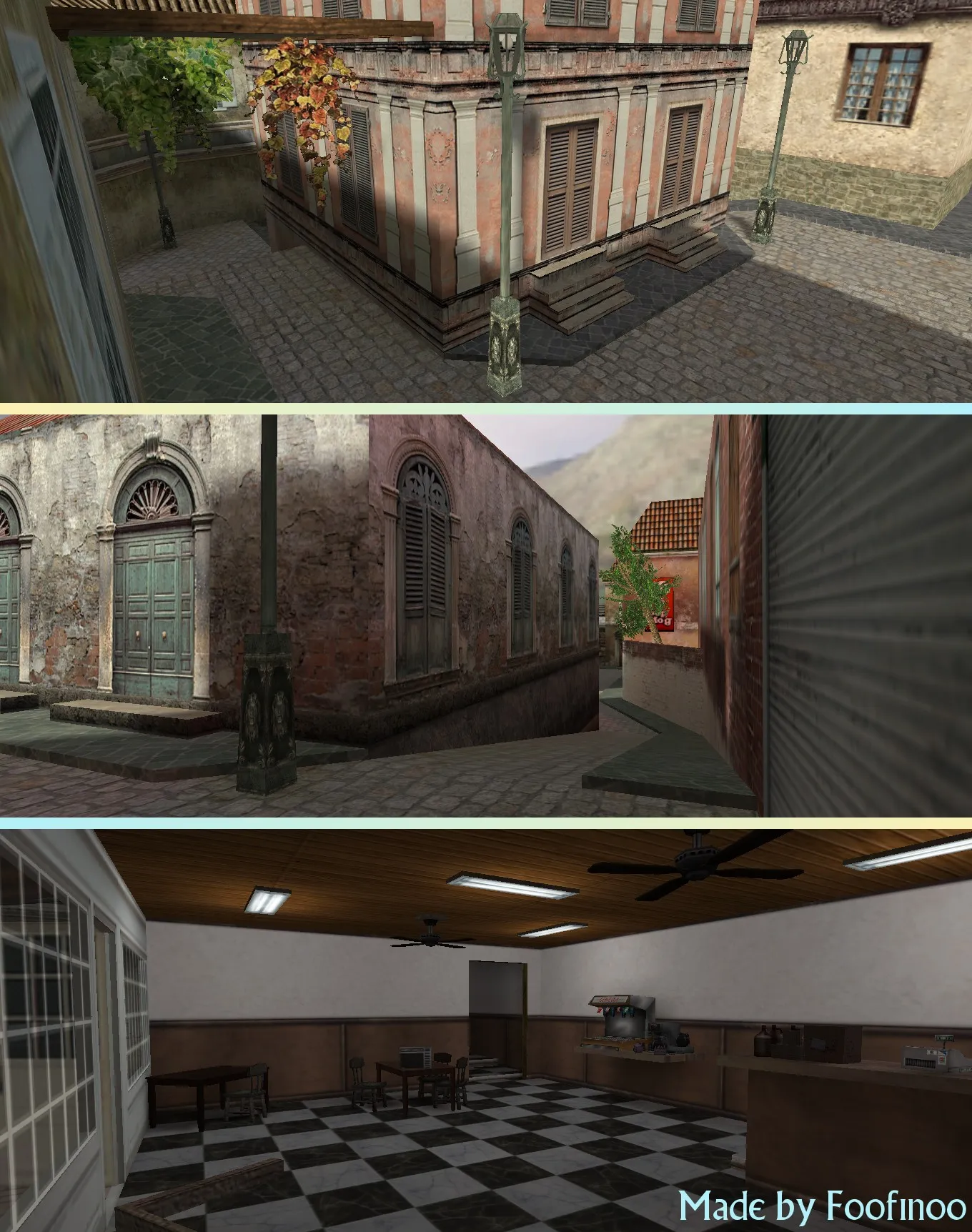 Скачать Карта de_boondocks для CS 1.6: баланс сторон, точки, оптимизация wpoly/epoly, .nav и быстрый старт - Скриншот