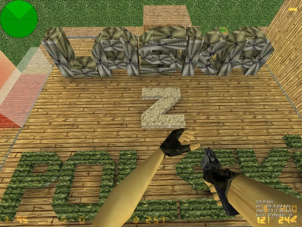 Скачать deathrun_jungle2012 для CS 1.6: тактика, точки, боты (.nav), оптимизация и запуск без риска - Скриншот