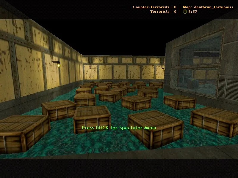 Скачать deathrun_tartupoiss для CS 1.6: точки, маршруты и настройка ботов на Deathrun-карте - Скриншот