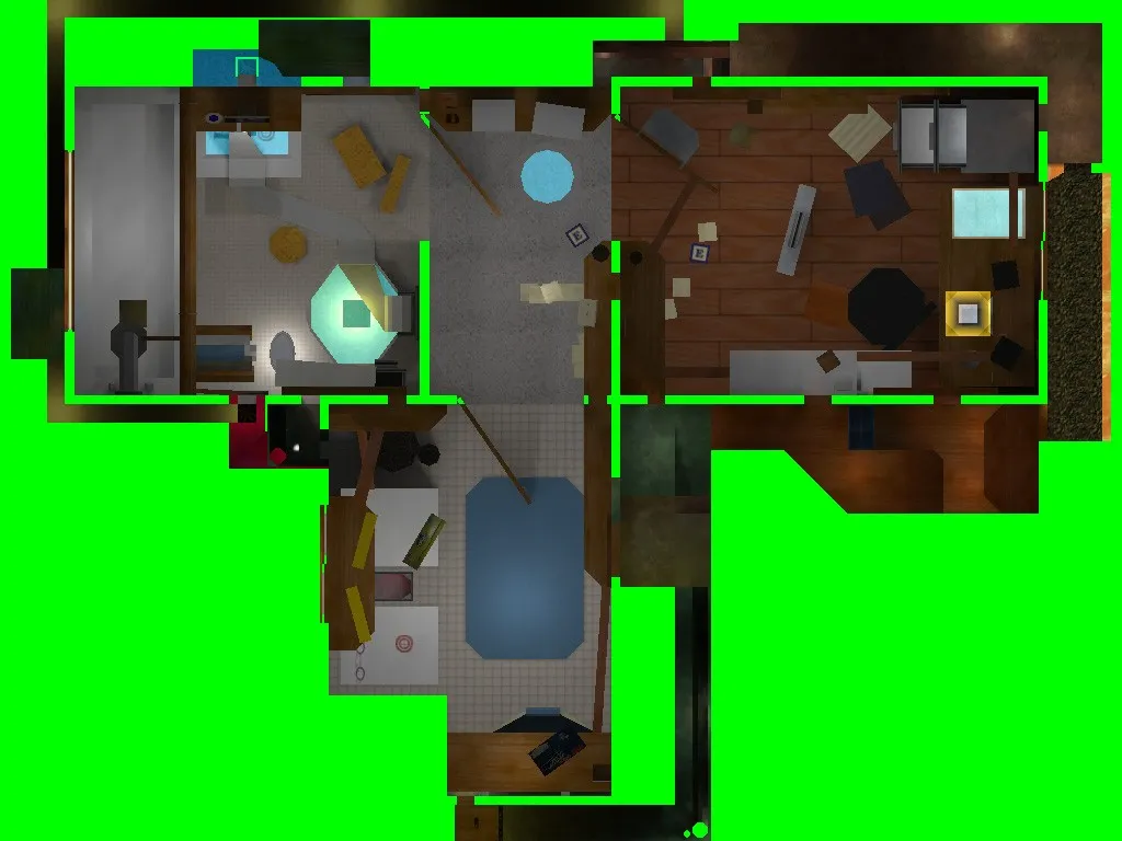 de_bigfreakinhouse_beta2 для CS 1.6 — тактики, точки, .nav и оптимизация карты — скриншот 9