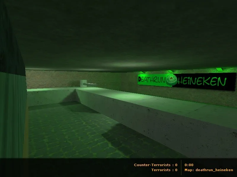Скачать deathrun_heineken для CS 1.6 — карта deathrun, точки, маршруты, настройка ботов - Скриншот