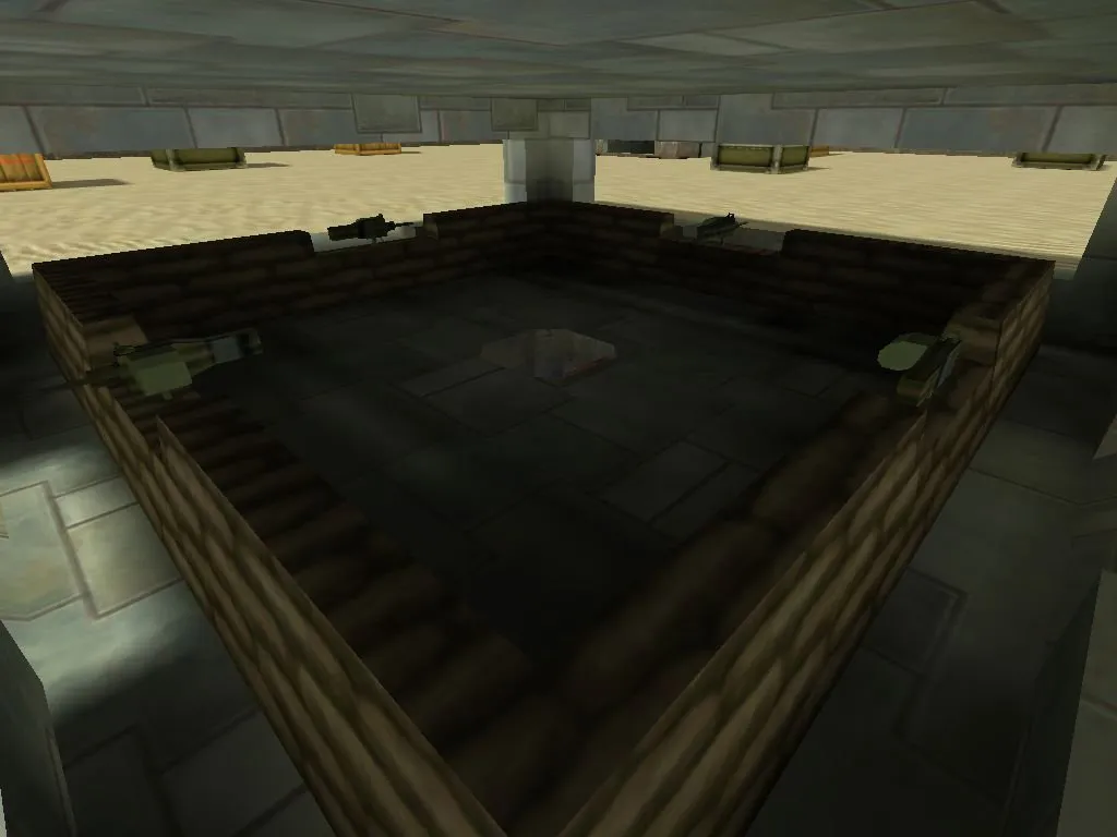Карта de_distroyer_xclan для CS 1.6: тактика за CT/T, точки контроля и настройка под стабильный FPS — скриншот 3