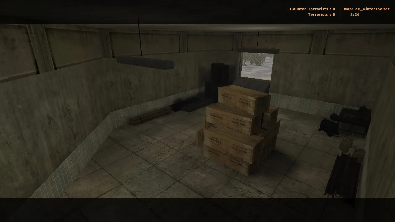 Карта de_wintershelter для Counter-Strike 1.6 - тактики и особенности — скриншот 9