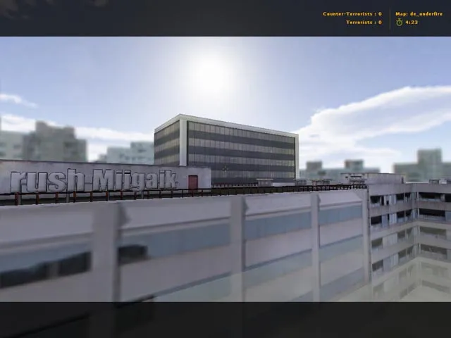 Скачать Карта de_underfire для CS 1.6 – тактические возможности и баланс - Скриншот