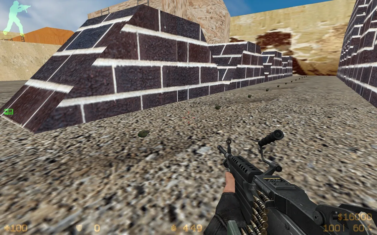 Скачать Карта de_rambo для CS 1.6 - Тактические возможности и оптимизация - Скриншот