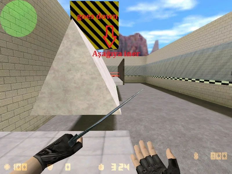 Скачать deathrun_galaxy_v1 для CS 1.6: карта deathrun, точки, боты с .nav, оптимизация wpoly/epoly - Скриншот