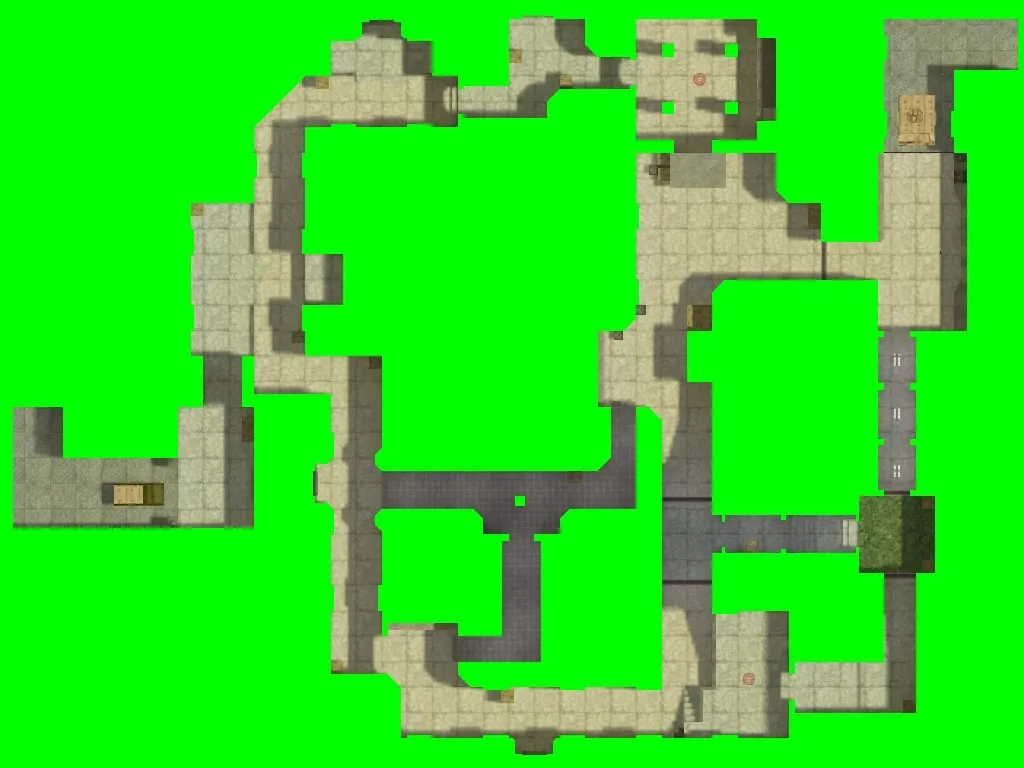Скачать Карта de_brick_zone для CS 1.6: установка, настройка, .nav для ботов и советы по раундам - Скриншот