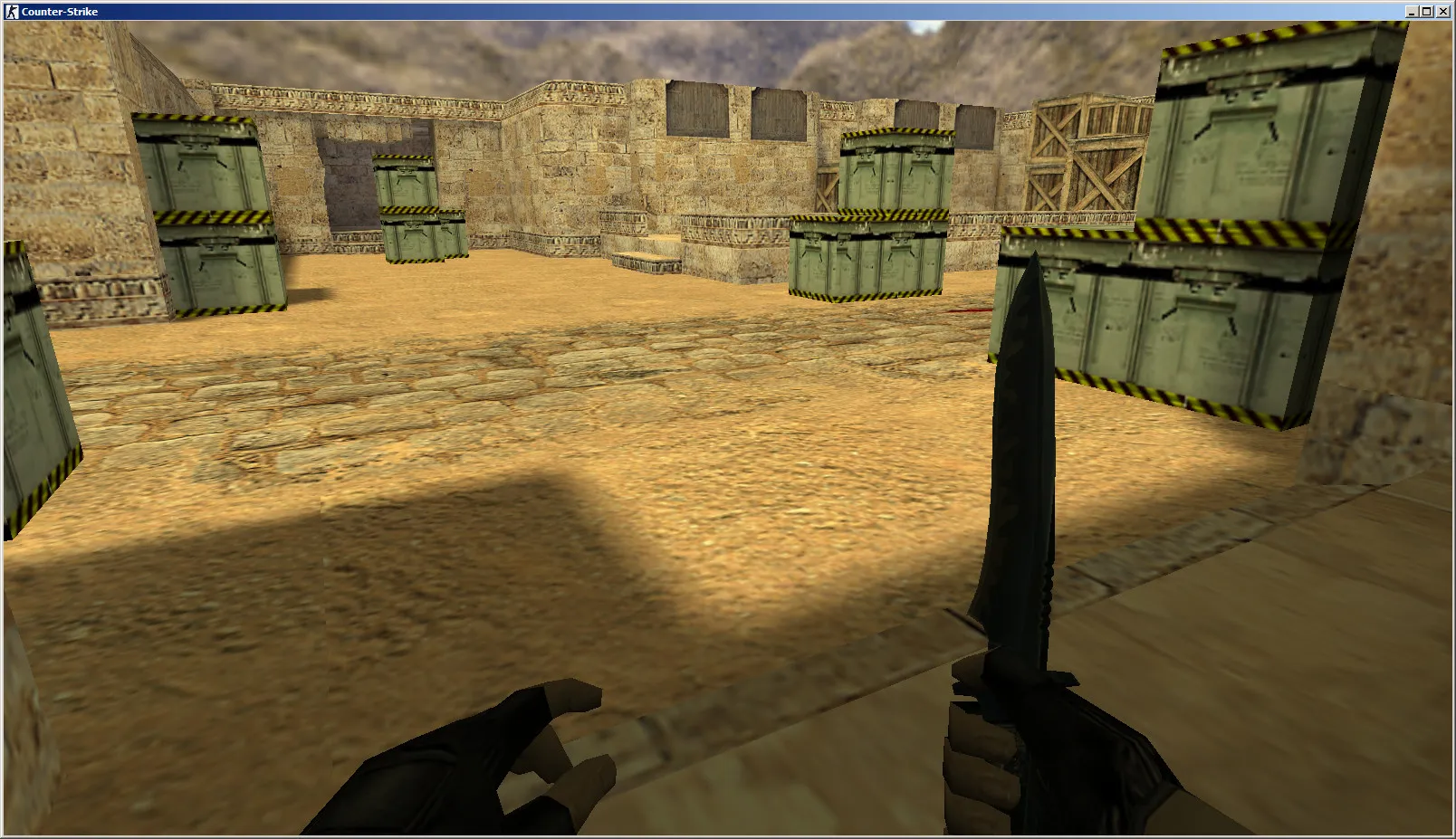 de_dust_bnd для CS 1.6: карта, точки для Т и КТ, bnd-стиль, .nav и оптимизация wpoly/epoly — скриншот 9