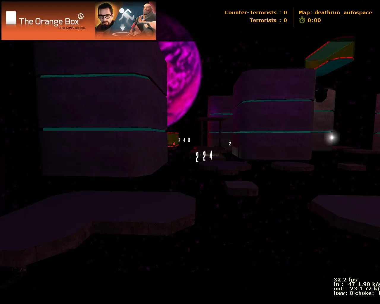 deathrun_autospace_beta1 для CS 1.6: карта deathrun, точки, боты (.nav), оптимизация wpoly/epoly — скриншот 8