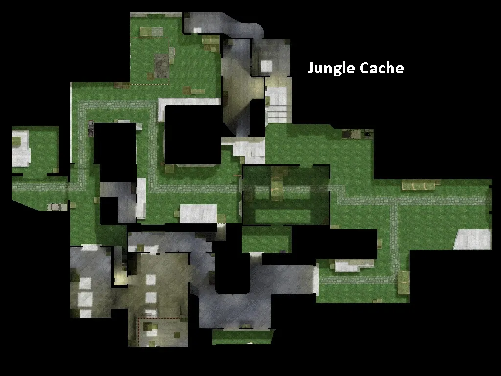 Скачать Карта de_junglecache для CS 1.6 - Скачать и играть - Скриншот
