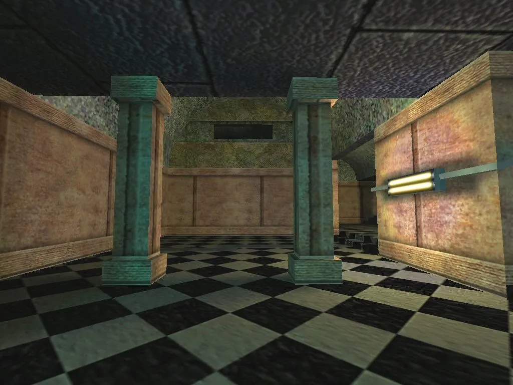 Карта top_secret_base для CS 1.6: тактические возможности и детали — скриншот 6