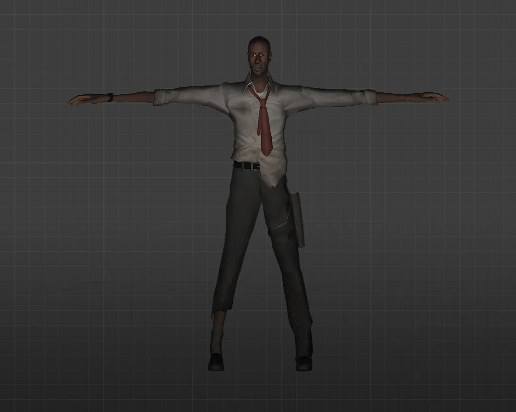 Скачать Модель «L4D Братюни» для CS 1.6 - Уникальный скин солдата - Скриншот