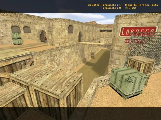 Скачать Карта de_larocca_beta для CS 1.6 - Тактические возможностям и баланс - Скриншот