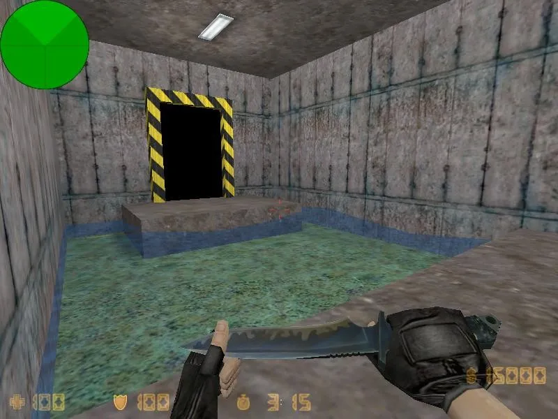 deathrun_form для CS 1.6: карта deathrun с точками, ловушками и поддержкой ботов — скриншот 6