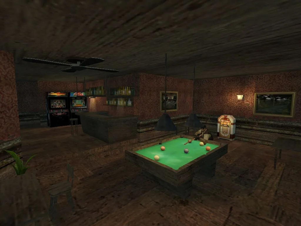 de_downtown для CS 1.6: установка карты, .nav для ботов, оптимизация и настройки сервера — скриншот 9