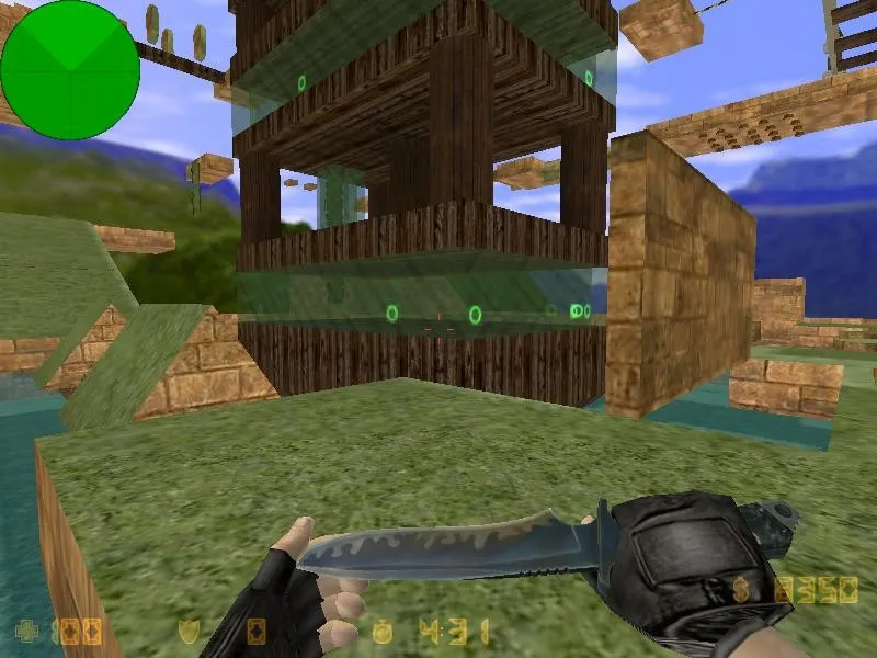 Скачать deathrun_perfect для CS 1.6: карта deathrun, тайминги ловушек и точки для терров/контров - Скриншот
