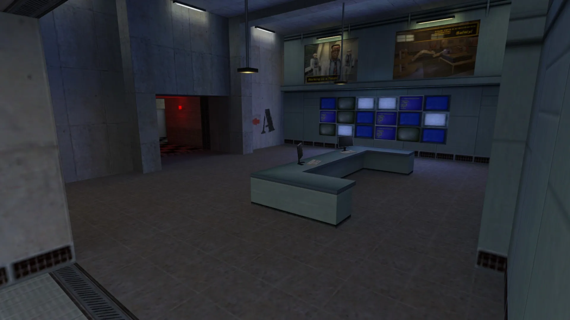 de_anomalous для CS 1.6: баланс сторон, точки, .nav и оптимизация карты под бодрый фпс — скриншот 1