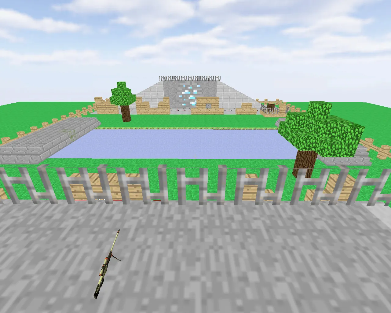 Скачать aim_minecraft_by_pd311 для CS 1.6: AIM карта, точки, боты и настройки для стабильной тренировки - Скриншот