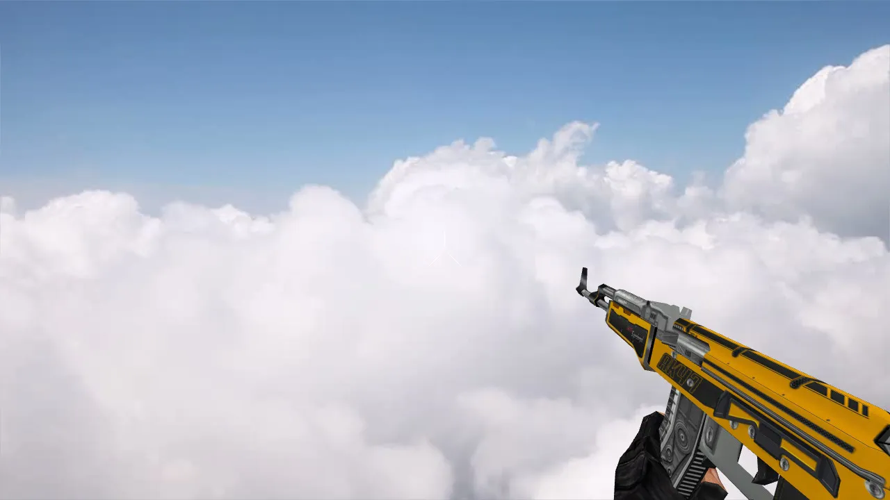 Скачать Модель v_ p_ w_ AK-47 Fuel Injector для CS 1.6: звуки, анимация осмотра и текстуры - Скриншот