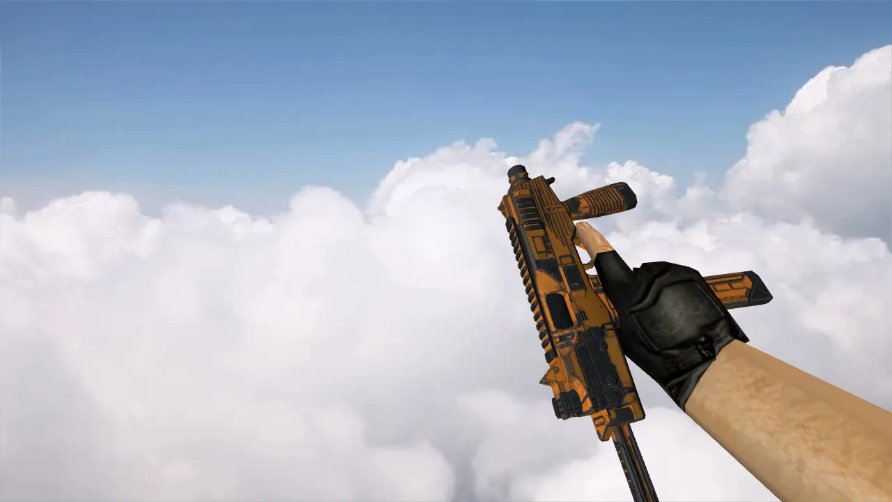 Скачать Модель MP9 Colony 01 Orange для CS 1.6 - Скачай сейчас - Скриншот