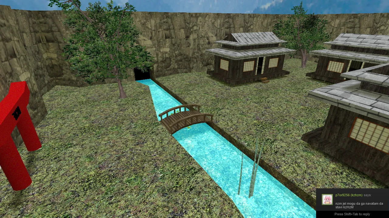 Скачать deathrun_honshu_journey_b1 для CS 1.6: карта Deathrun, точки, маршруты и настройка под сервер - Скриншот