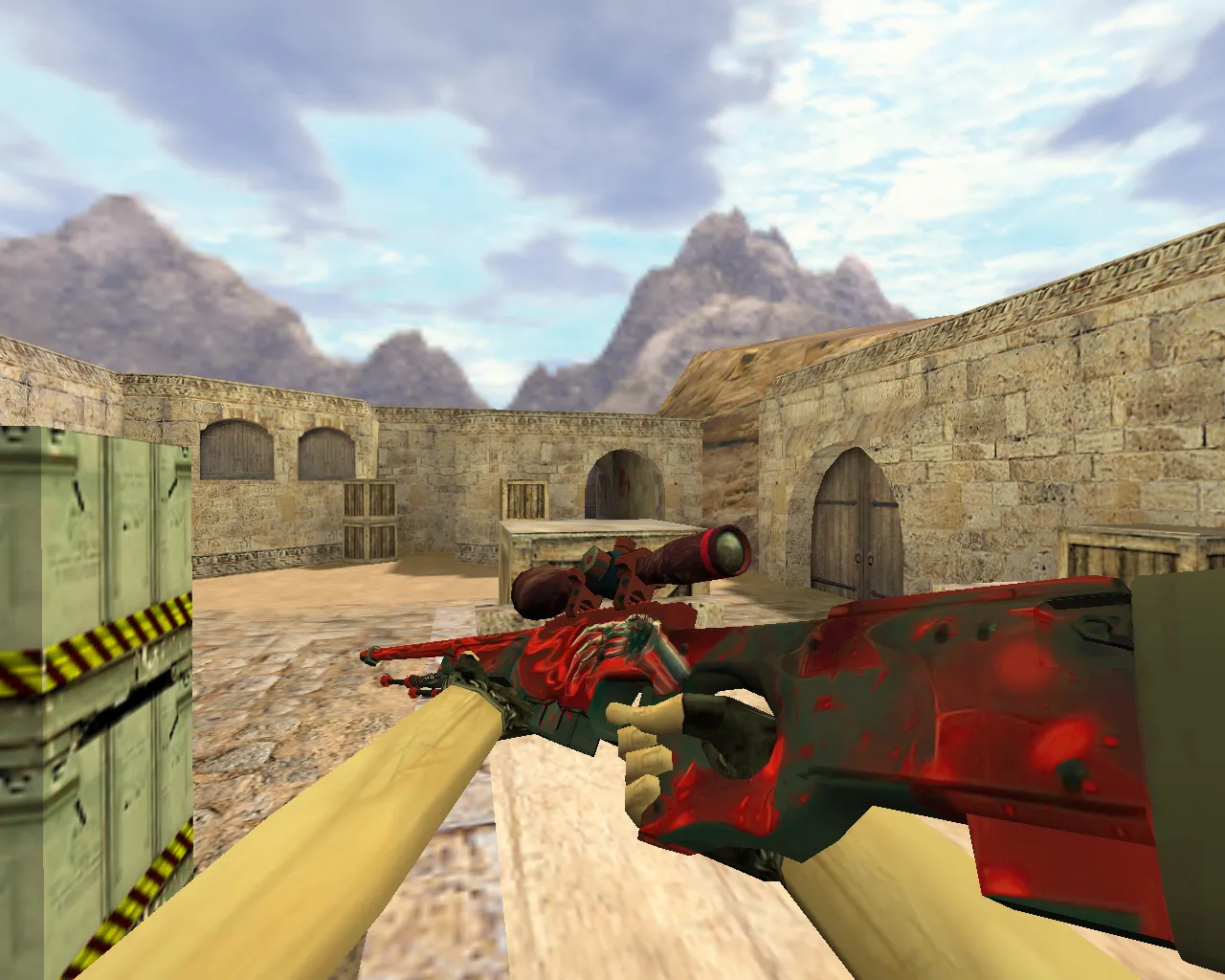 Скачать Модель AWP Касание мертвеца для CS 1.6 – Качественные текстуры и анимации - Скриншот