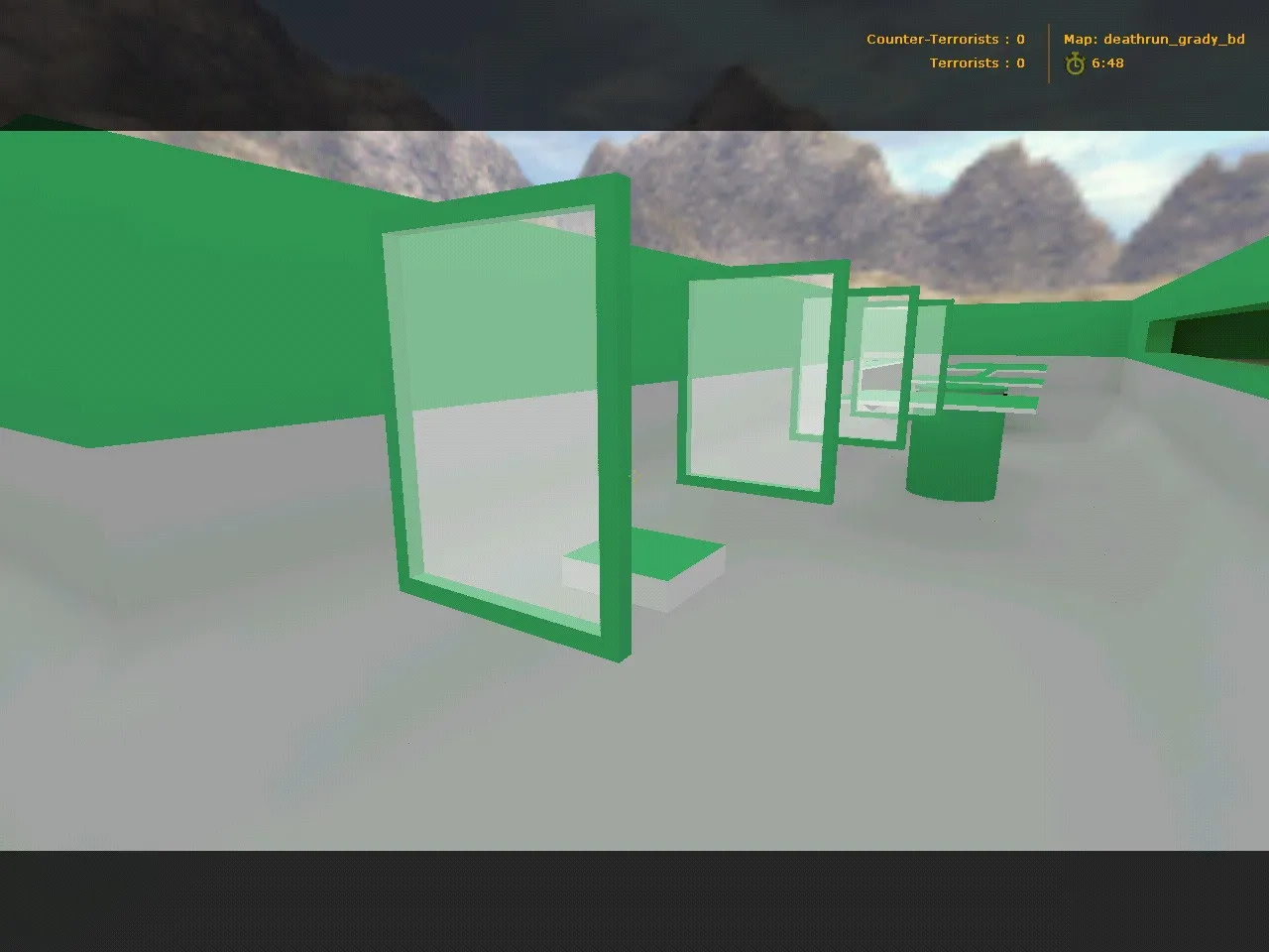 Скачать deathrun_grady_bd для CS 1.6: карта Deathrun, точки, проходы, оптимизация и настройка ботов - Скриншот