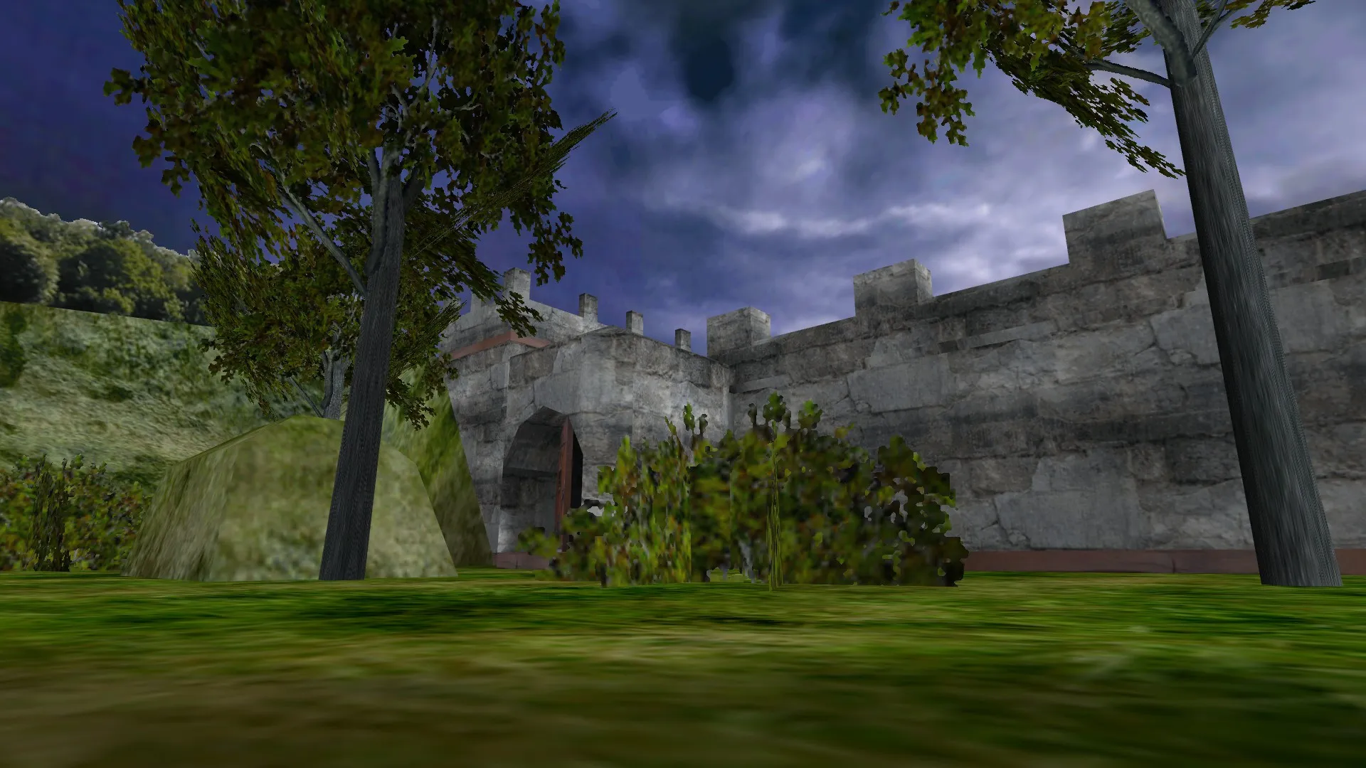 de_cliffcastle для CS 1.6: обзор карты, точки, прохождение, .nav и оптимизация — скриншот 9