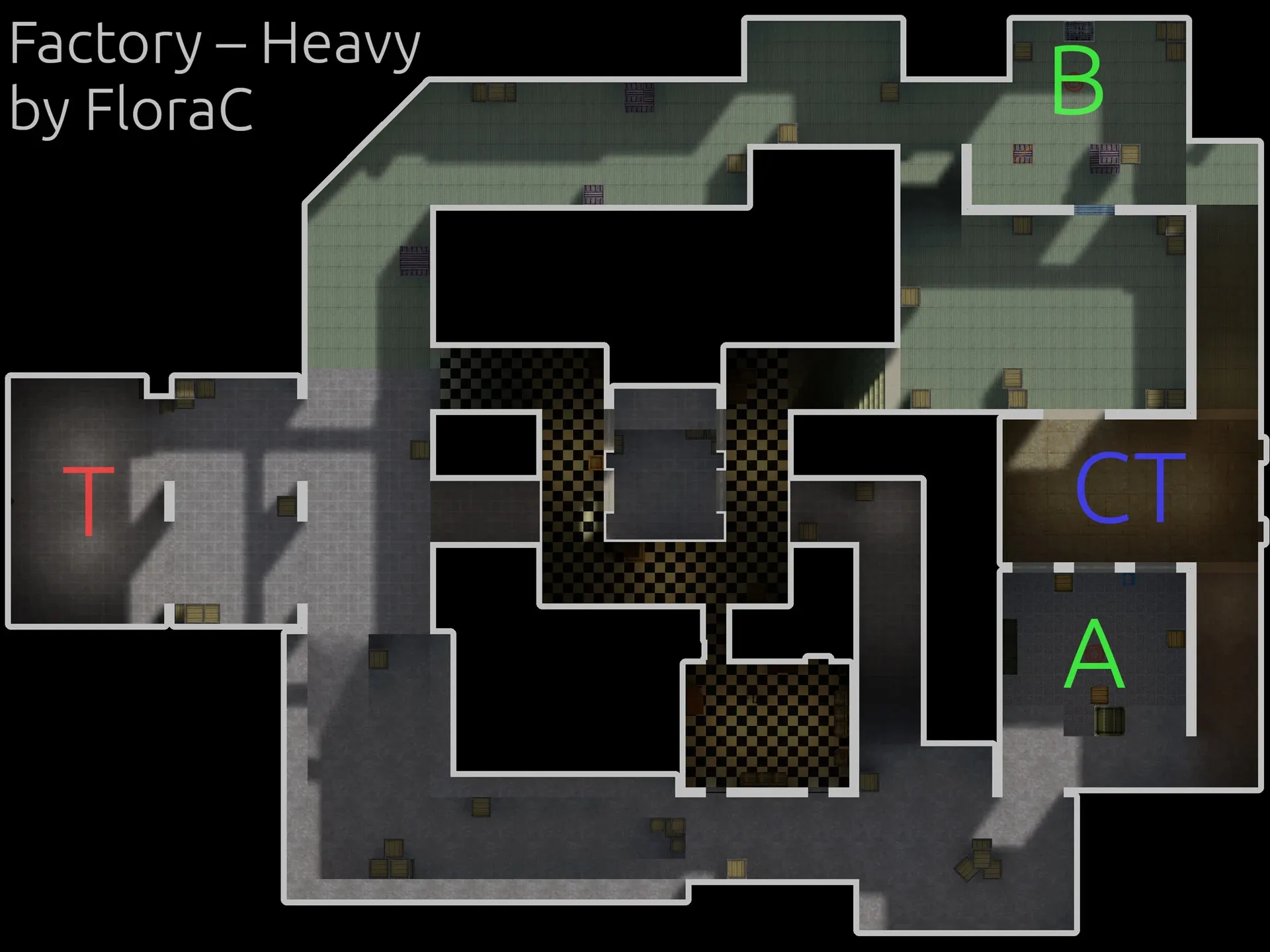 de_fac_heavy_z для CS 1.6: точки, маршруты, настройки ботов и оптимизация wpoly/epoly — скриншот 7