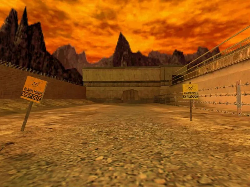 Скачать deathrun_burnzone для CS 1.6: тактика, точки, баланс сторон, .nav для ботов и оптимизация wpoly/epoly - Скриншот