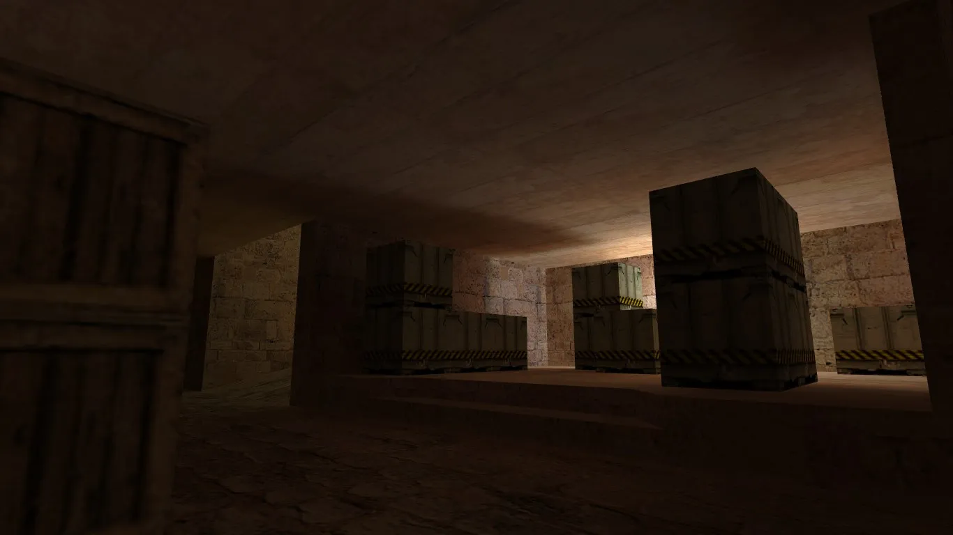 Скачать Карта de_dust2_2018 для CS 1.6: баланс сторон, точки, .nav и оптимизация wpoly/epoly - Скриншот