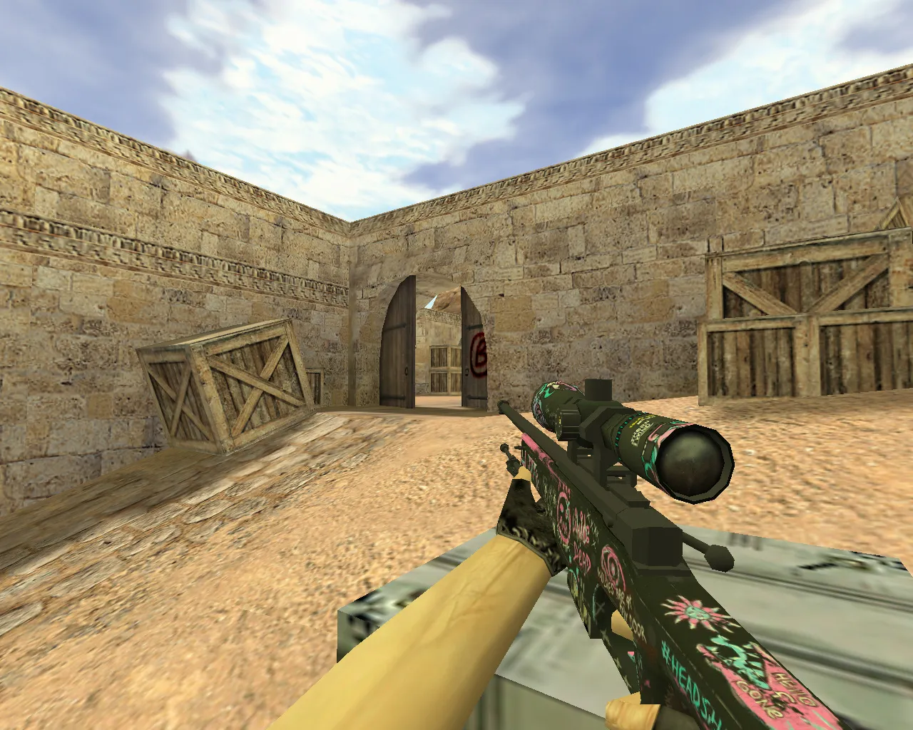 Скачать Модель AWP Fever Dream для CS 1.6 - Качество и Уникальность - Скриншот
